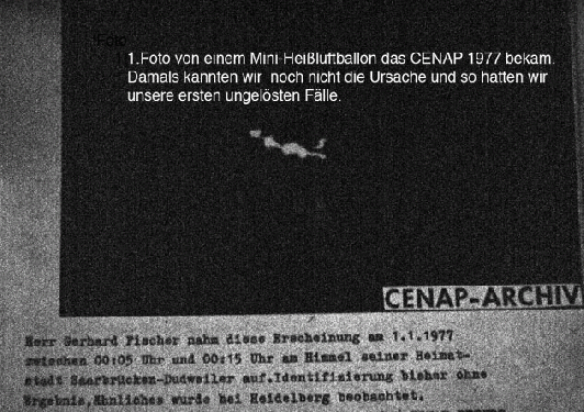 1977-01-a-1.Foto-Fall eines Miniheißluftballons von CENAP