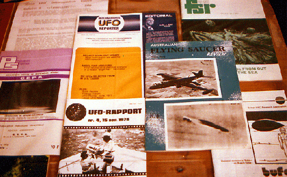 1977-09-ad-Blick auf Austausch-Publikationen mit unserem CENAP-Report