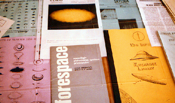 1977-09-af-Blick auf Austausch-Publikationen mit unserem CENAP-Report