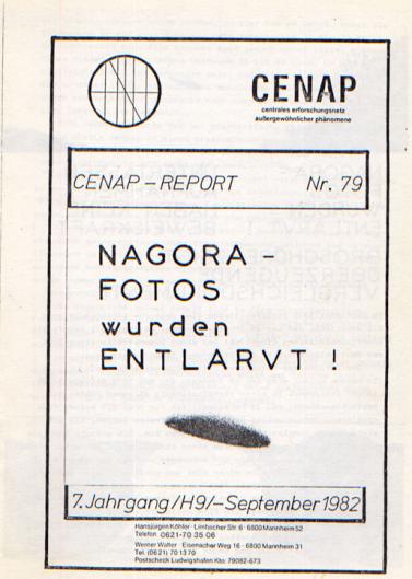 1982-09-cr-CENAP-Report Nr.79 schieu00dft die Nagora-Untertasse ab