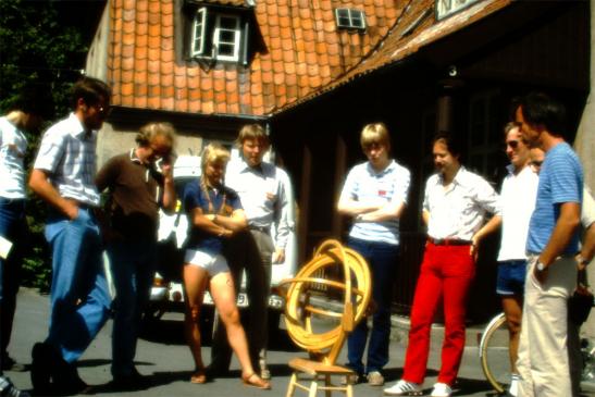 1983-08-382-Ole Rømer-Sternwarte Århus-Astronomie-LIVE - SUFOI-UFO-Seminar in Hadsten/Dänemark