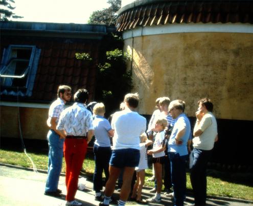 1983-08-389-Ole Rømer-Sternwarte Århus-Astronomie-LIVE - SUFOI-UFO-Seminar in Hadsten/Dänemark