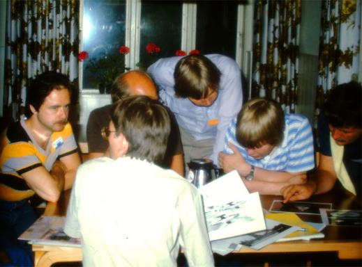 1983-08-399-UFO-Foto-Auswertung - SUFOI-UFO-Seminar in Hadsten/Dänemark