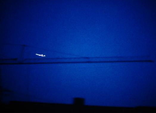 1984-05-fp-CENAP-Hessdalen-Vergleichstest-Aufnahmen - Flugzeugscheinwerfer-Effekt