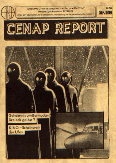 1988-08-cr-CENAP-Report Nr.150 erscheint in hellbraunen Cover