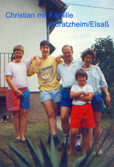 1993-08-ado-Abschied von Freunden nach der 3e Nuit des Étoiles im Elsaß
