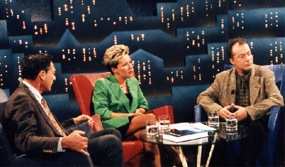 1995-10-aa-John Mack-USA, Moderatorin Schreinemakers und Hansjürgen Köhler-CENAP
