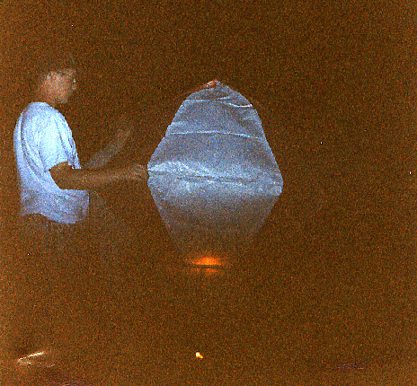 1996-08-dc-CENAP-MHB-Start auf dem Bastberg bei Astronomie-Nacht