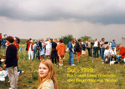 1999-08-dv-SoFi - Wer ist schneller die Regenfront oder SoFi ???