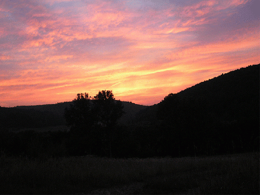 2006-08-a-Sonnenuntergang bei Reichelsheim-Odw