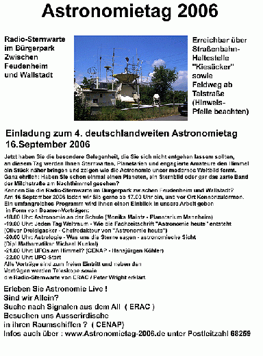 2006-09-Astronomietag-Flyer