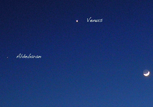 2007-04-awfa-Mondsichel+Venus+Aldebaran