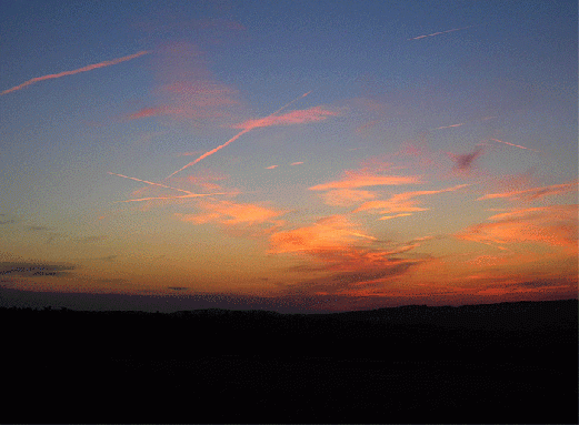 2007-06-eecn-Sonnenuntergang bei Breitenbrunn - Odw