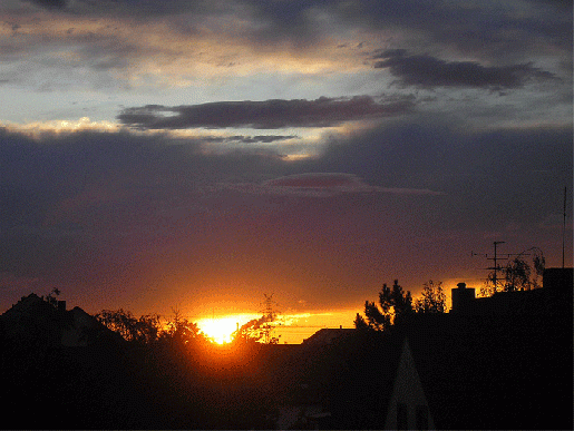 2007-06-faif-Sonnenuntergang über Mannheim