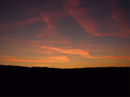 2007-10-db-Sonnenuntergang über Odenwald