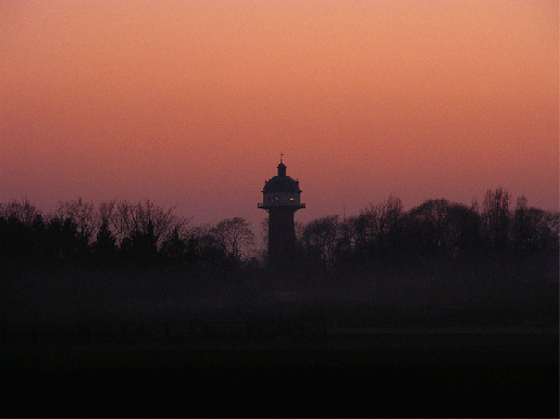 2008-12-egd-Sonnenuntergang über Mannheim-Feudenheim