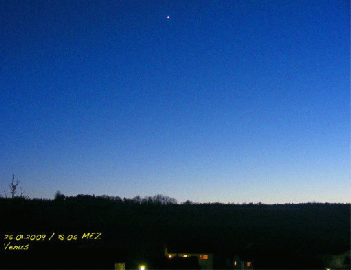 2009-01-dfc-Venus am Abendhimmel