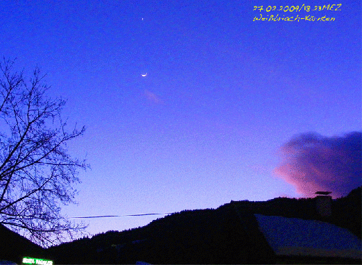 2009-02-0853-Venus+Mondsichel über Weißbriach