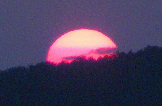 2009-06-gboa-Sonnenuntergang - Odenwald