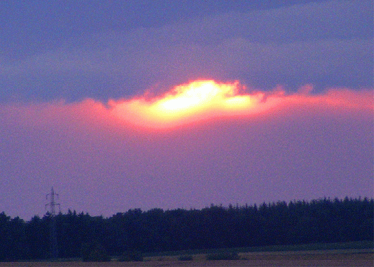 2009-07-fbc-Sonnenuntergang - Odenwald