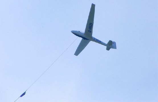 2009-08-bnb-Segelflugzeug an Seilwinde - Odenwald