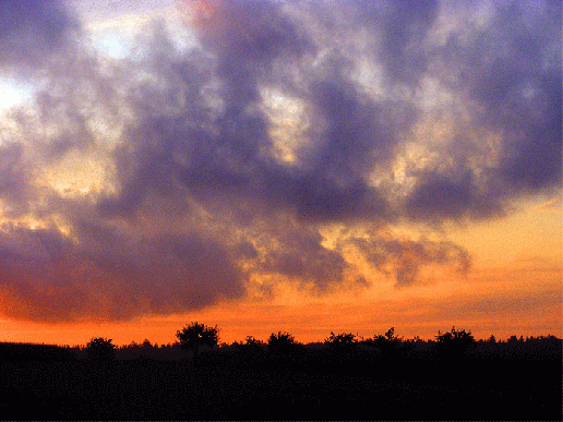 2009-08-hcco-Sonnenuntergang mit Nebelaufzug bei Vielbrunn/Odw