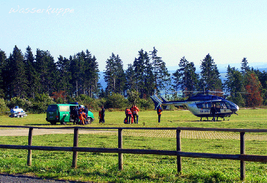 2009-08-hj-BK-117-Polizei-Helikopter - Wasserkuppe