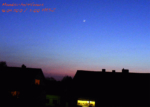 2010-04-dcb-Mondsichel und Venus am Westhimmel u00fcber Mannheim