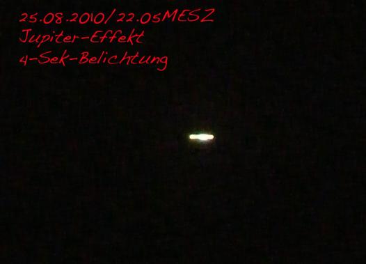 2010-08-faa-Verwackelte Zoom-Aufnahme von Jupiter