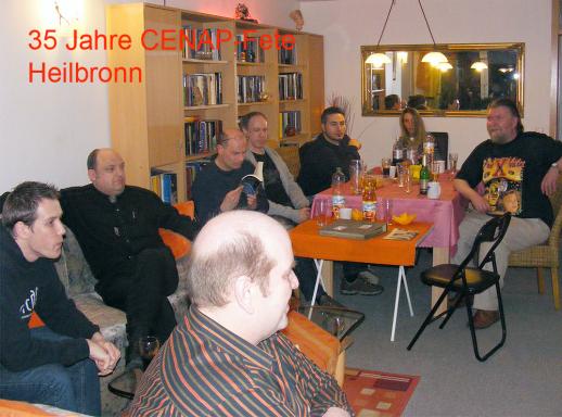 2011-03-dam-35 Jahre-Fete - Roland, Dennis, Jens, Ulrich, Jochen, Ferhat, Ilona und Werner