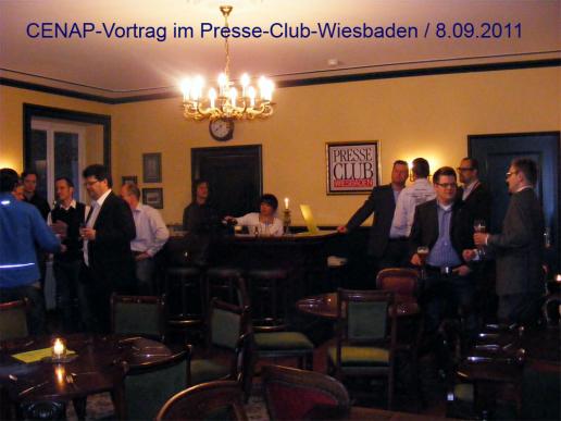 2011-09-bb-Werner Walter und Hansju00fcrgen Ku00f6hler im Presse Club Wiesbaden