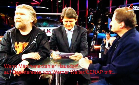 2014-04-sdal-Talkrunde W.Walter/CENAP - Hartwig Hausdorf - Servus-TV-Austria