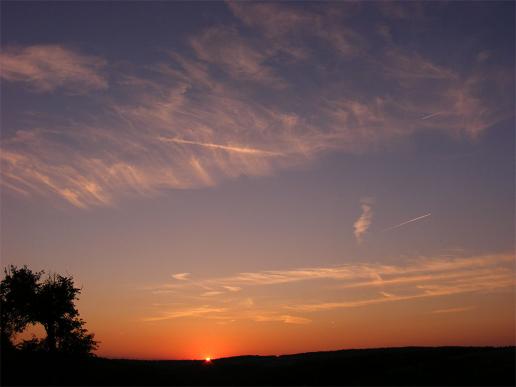 2012-05-hb-Sonnenuntergang - Odenwald