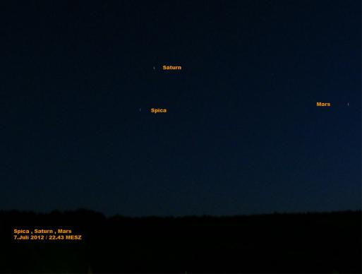 2012-07-bha-Spica, Saturn und Mars