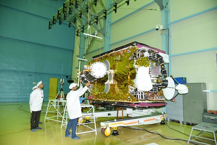 3-integrationofgsat-6asatellit