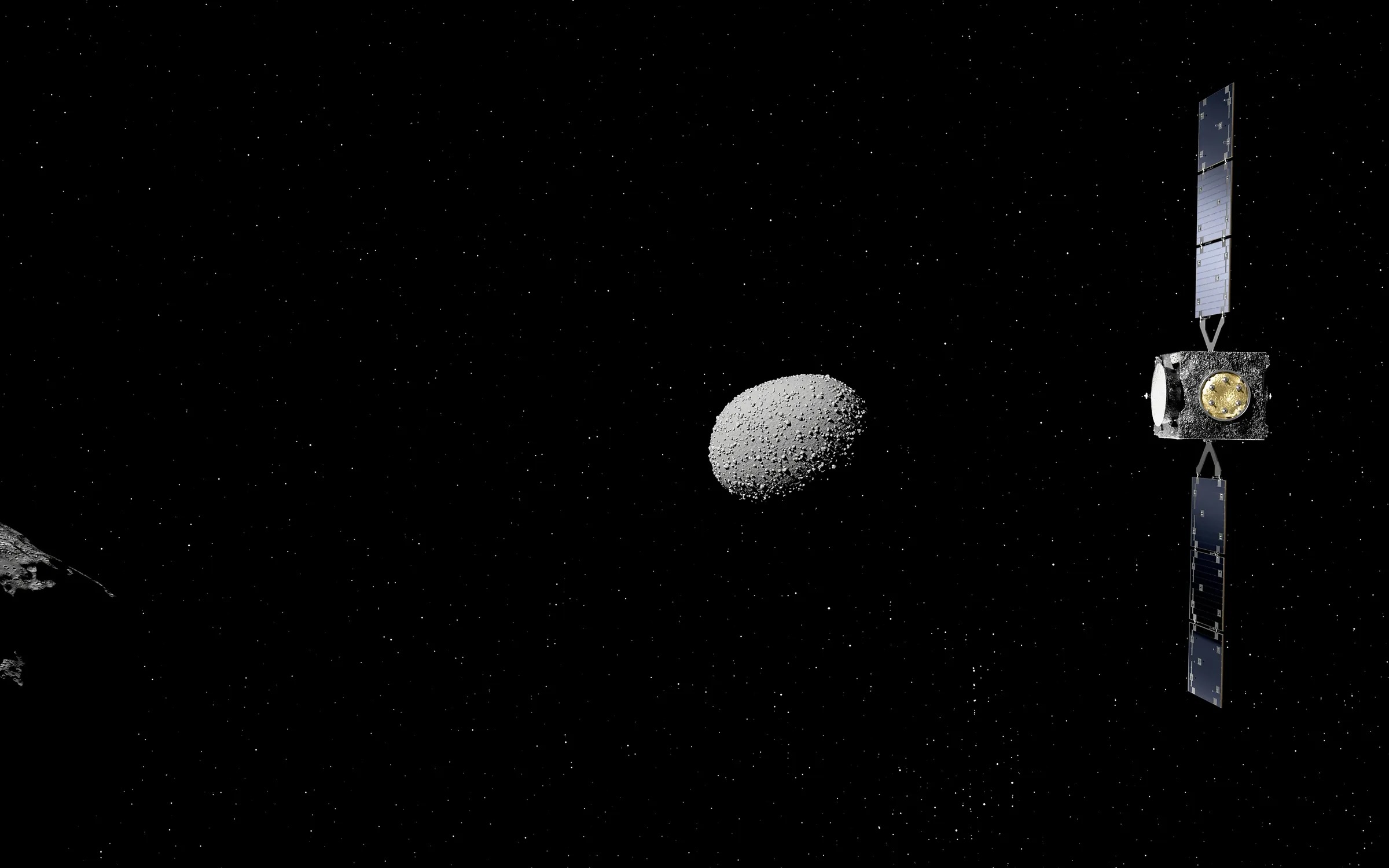 3d-rendering-of-a-space-probe-approaching-two-asteroids