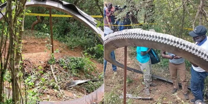 a-photo-collage-of-the-metallic-ring-that-fell-from-the-skies-and-landed-in-mukuku-in-makueni-county