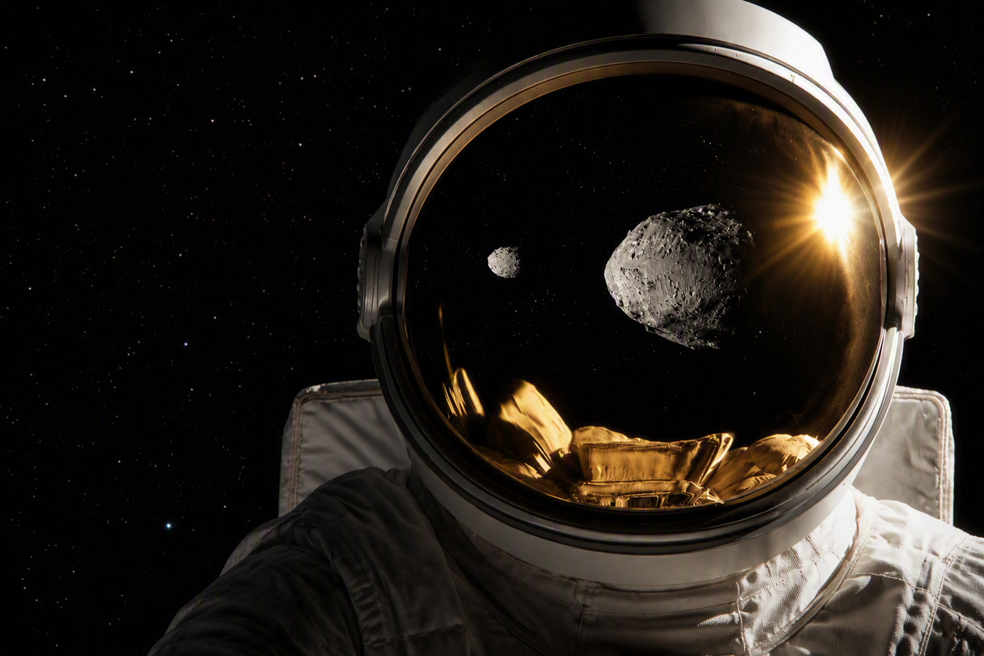 an-imaginary-astronaut-s-view-of-the-didymos-and-dimorphos-asteroids-pillars