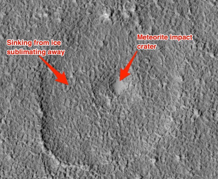mars-water-ice-sublimation-crater-hirise-nasa-jpl-university-arizona-mro-labeled-1