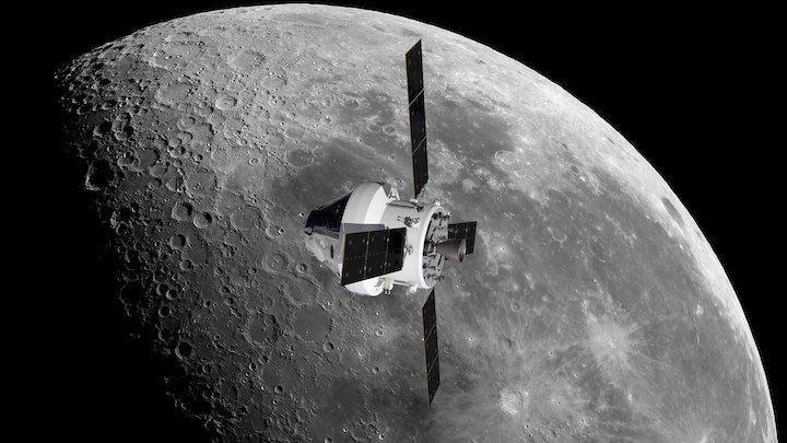 orion-and-european-service-module-orbiting-the-moon-pillars